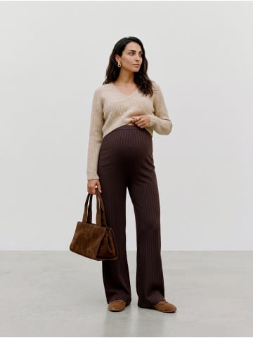 mama licious Strickpullover in Natural Melange