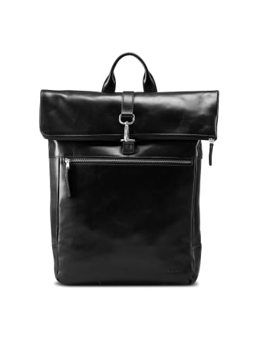 Jost Skagen Business-Rucksack Leder 44 cm Laptopfach in black