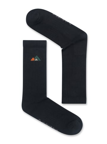 GreenBomb Socken Nature Trimount in Schwarz