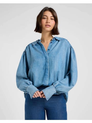 Lee Jeanshemd Statement Collar in Indigo Rum