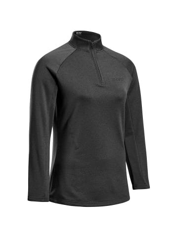 Jack Wolfskin W ZIP SHIRT in Schwarz