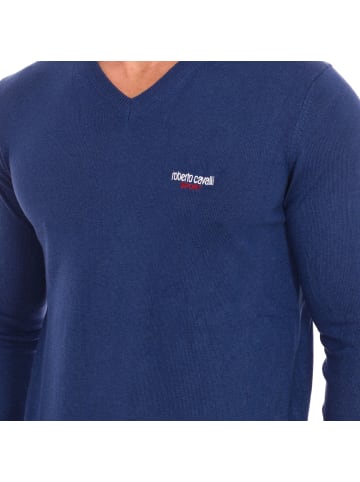 Roberto Cavalli Pullover in Blue