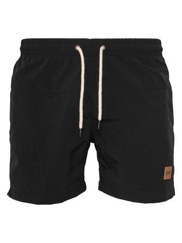 Urban Classics Badeshorts in schwarz