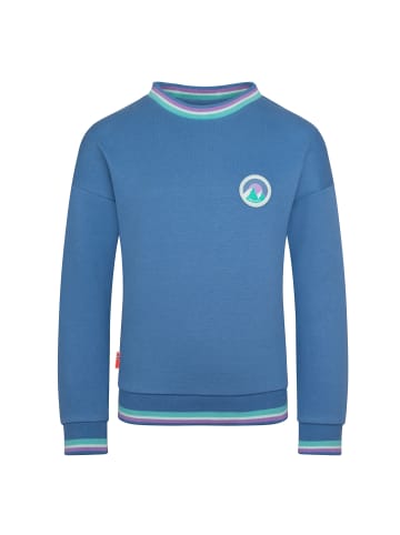 Trollkids Hoodie Senja in cornflower