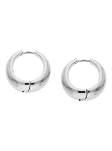 Boccia Creolen für Damen Titan Ohrringe Silber