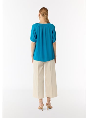 comma Bluse in 6264_ozeanblau