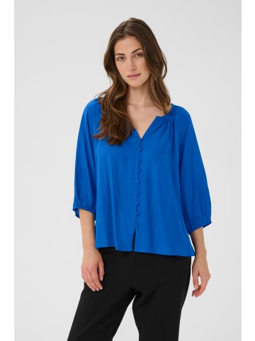 Cream Langarm - Hemd CREstella Regular fit in Galaxy Blue