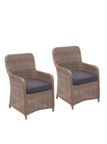 MCW 2er-Set Rattanstuhl E98