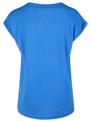 Urban Classics Urban Classics Damen Ladies Extended Shoulder Tee in brightblue