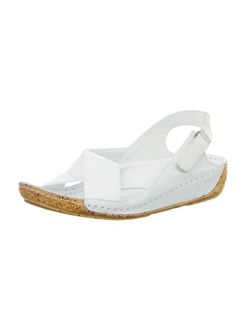 Gemini Komfort Sandalen in Weiß