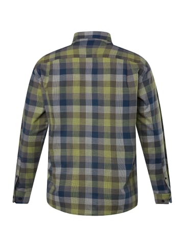 Men Plus Hemd in aschblau