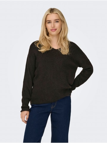ONLY Strickpullover in Chocolate Torte