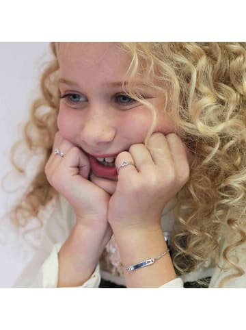 Lucardi 925 Silber Armband  Herz