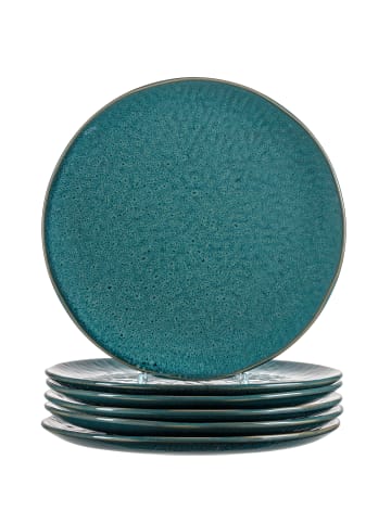 LEONARDO Keramikteller MATERA 6er-Set 27 cm blau