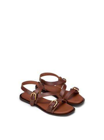Marc O'Polo Sandale Model Blanca in Cognac