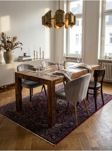 KADIMA DESIGN Esszimmertisch 120 - 200 cm Massivholz Zeitlos, Küchentisch