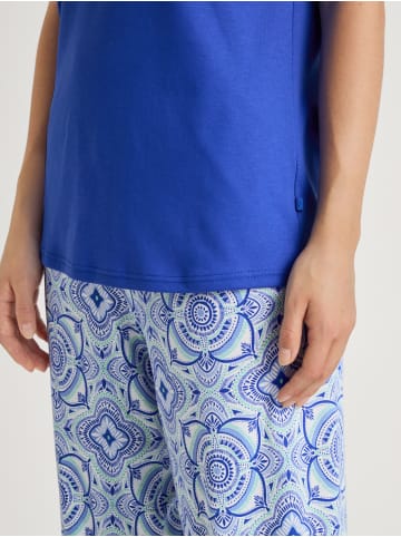 Calida Pyjama in dazzling blue