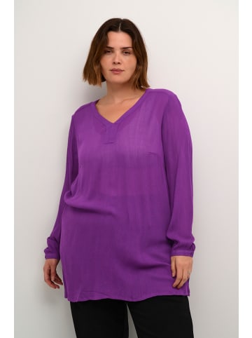 KAFFE curve Tunika KCami Regular fit in Gloxinia