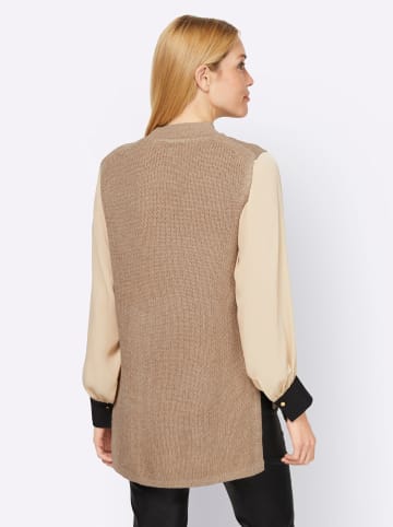 Heine Pullunder in beige-meliert