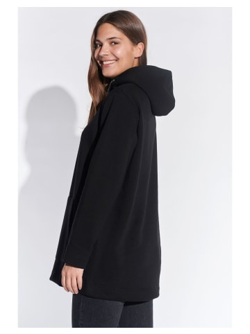 Vestino Kapuzen-Sweatshirt in schwarz