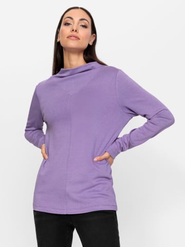 Heine Stehkragenshirt in lavendel