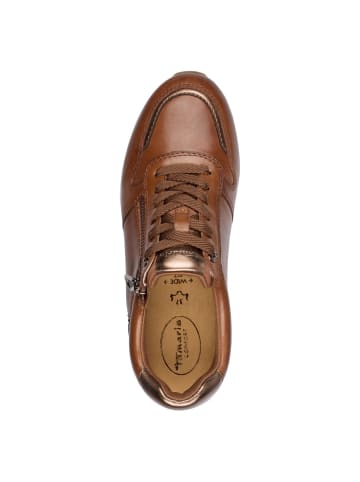 Tamaris COMFORT Sneaker in COGNAC