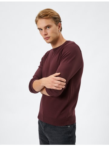 KOTON Sweater in Bordo
