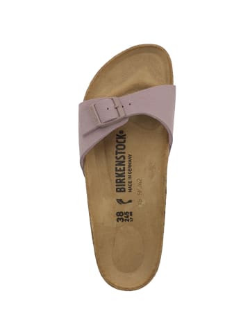 Birkenstock Pantolette Madrid Birko-Flor Nubuk schmal in lila
