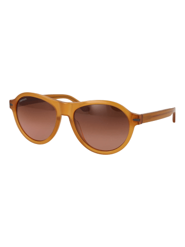 Serengeti Männer Sonnenbrille Rund Braun