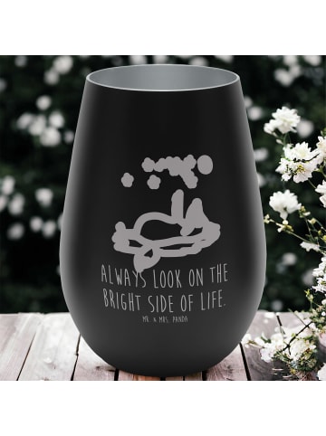 Mr. & Mrs. Panda Teelichthalter Fuchs Sterne mit Spruch in Schwarz