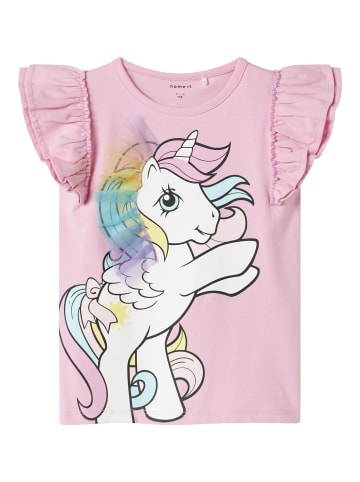 name it T-Shirt in Pink Frosting