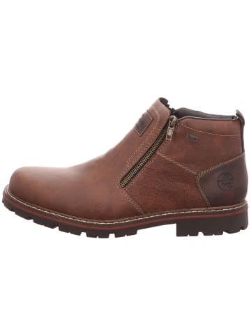 rieker Schlupf-, Reißverschlussstiefel in braun