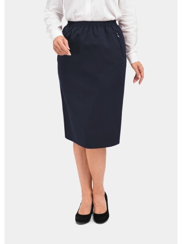 GOLDNER Reiseschlupfrock Knitterfreier Reiseschlupfrock in marine