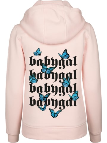 Mister Tee Hoodie "Babygal Hoody" in Rosa