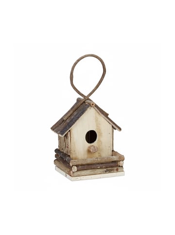 relaxdays Vogelhaus in Natur - (B)18x (H)32 x (T)14,5 cm