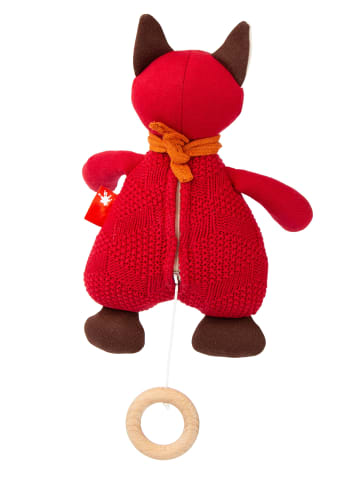 Sigikid Spieluhr Knitted Love in rot