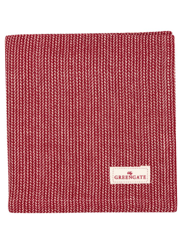 Greengate Stoffserviette Alicia in red