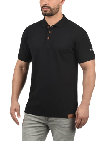 !SOLID Poloshirt in schwarz