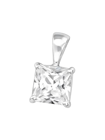 Alexander York Anhänger SOLITÄR CUBE 6 mm in 925 Sterling Silber