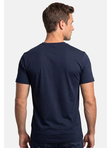 Ragman Unterhemd / Shirt Kurzarm Basic in Marine