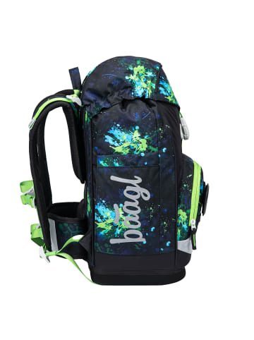 BAAGL Schulrucksack Airy Plus in Blau Fußball - 29x43x20cm