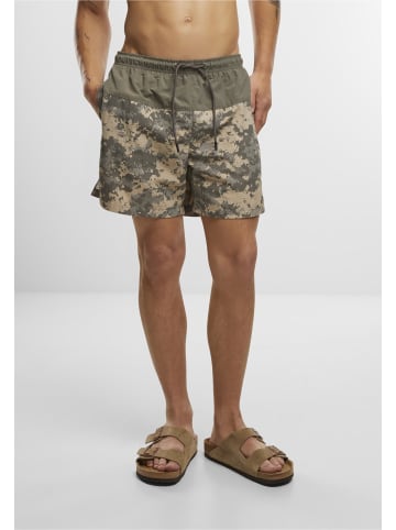 Brandit Brandit Swimshort Basic in olive/at-digital