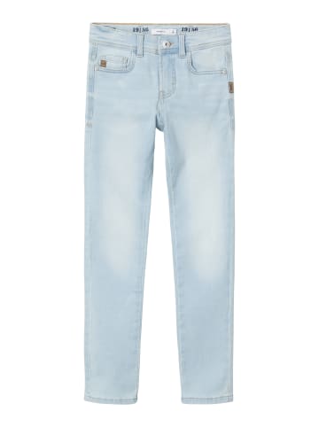 name it Jeans slim fit NKMTHEO XSLIM in light blue denim