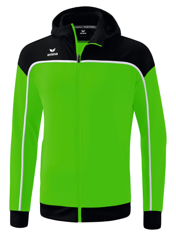 erima Change By Erima Trainingsjacke mit Kapuze in green/schwarz/weiss