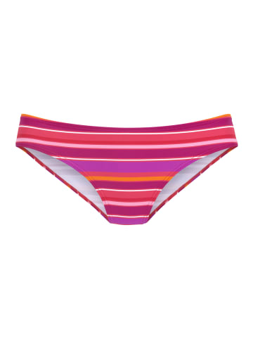 s.Oliver Bikini-Hose in pink bedruckt