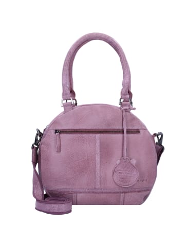 Greenland Nature Femi & Nine Schultertasche Leder 32 cm in lilac