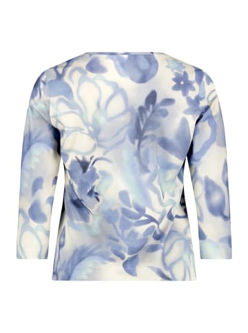 Betty Barclay Basic Shirt mit Print in Beige/Blau