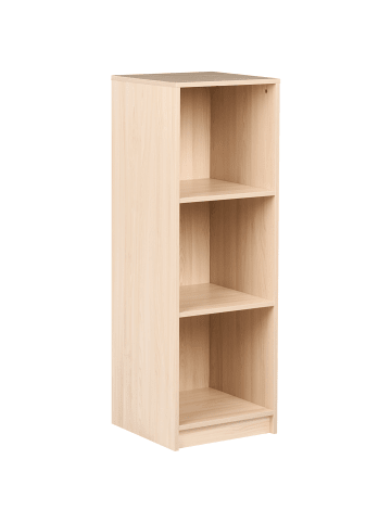 Beliani Bücherregal ZEHNA in Braun - (W) 40 x (H) 117 x (L) 40 cm