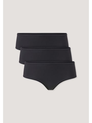 Hessnatur Panty Regular Cut im 3er Pack in schwarz