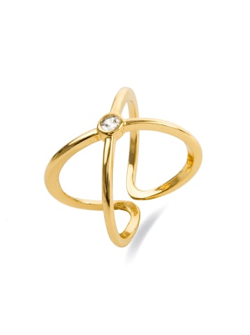 Luxenter Ring Rai mit 18 Karat  verstellbar Gelbgold-Rai gold